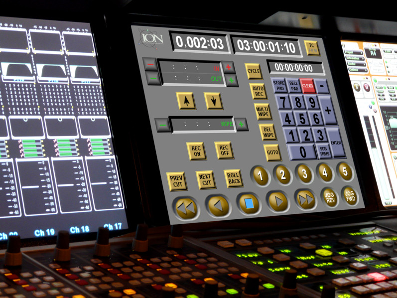 Soundmaster ION touch screen at interaudio