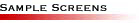 Sample Screens