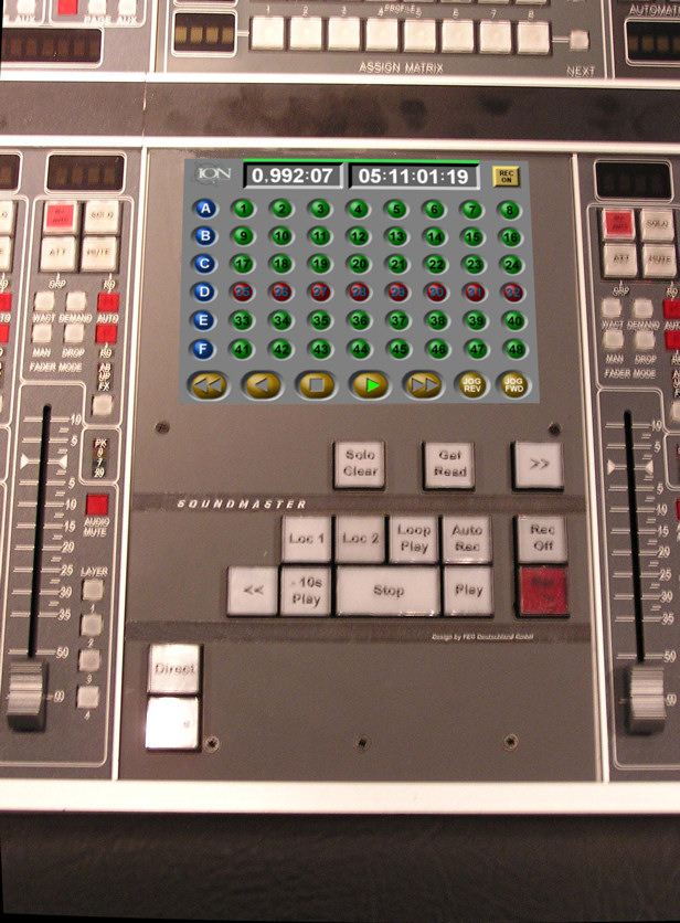 ION touch screen onboard Harrison MPC4-D